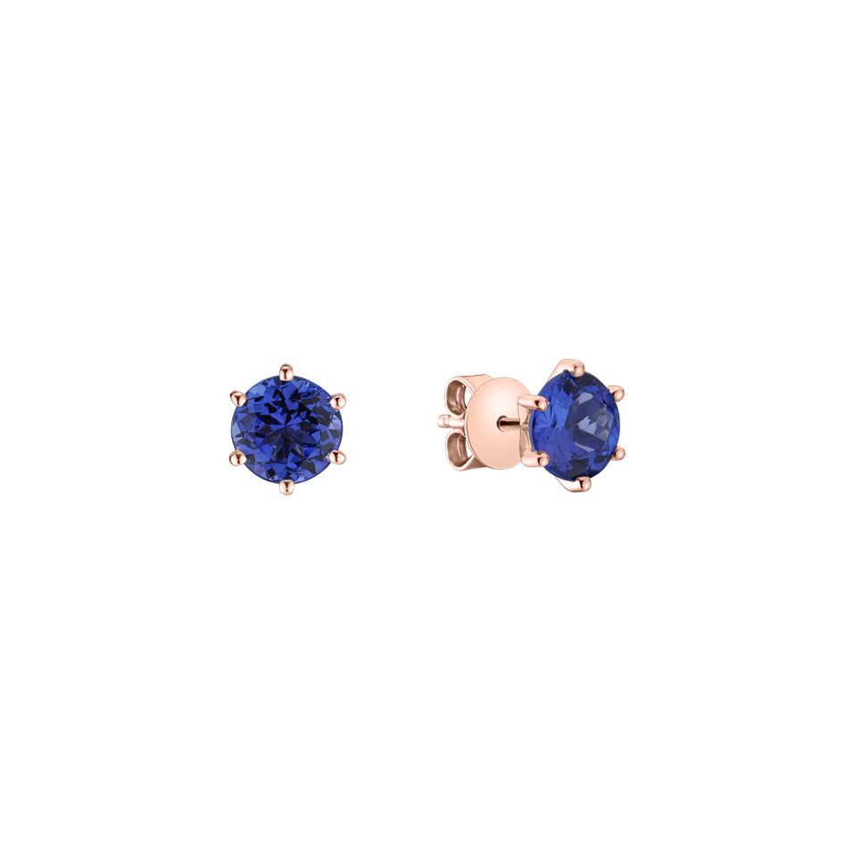 Earrings with Tanzanite Vesper Romance
