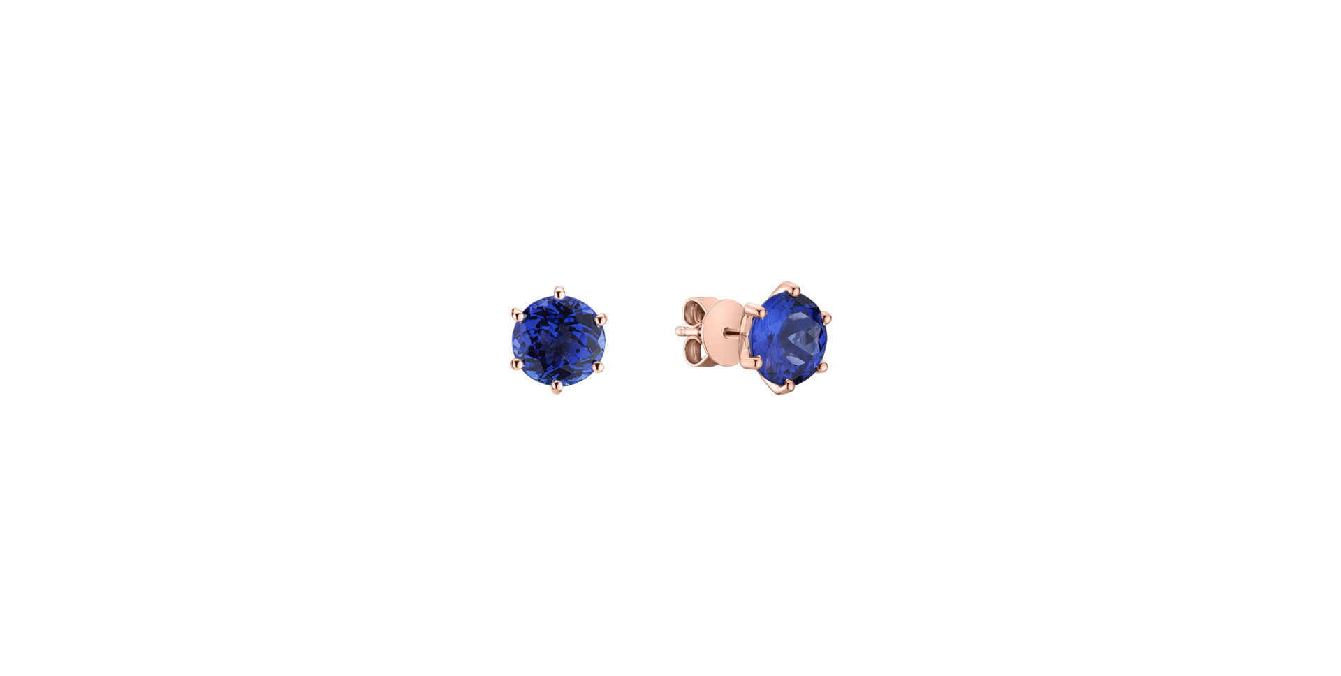 Earrings with Tanzanite Vesper Romance