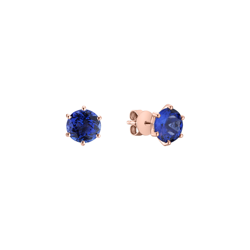 Earrings with Tanzanite Vesper Romance