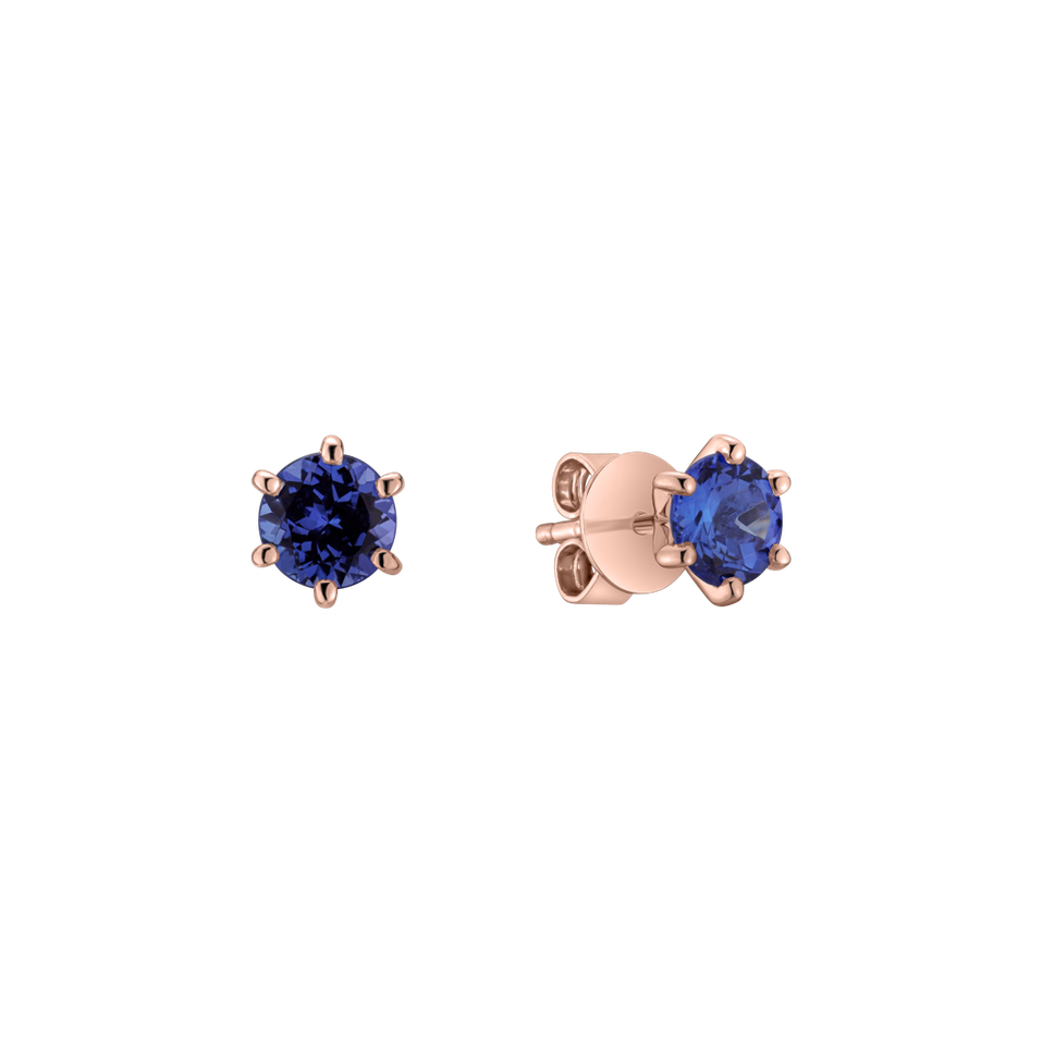 Earrings with Tanzanite Vesper Romance
