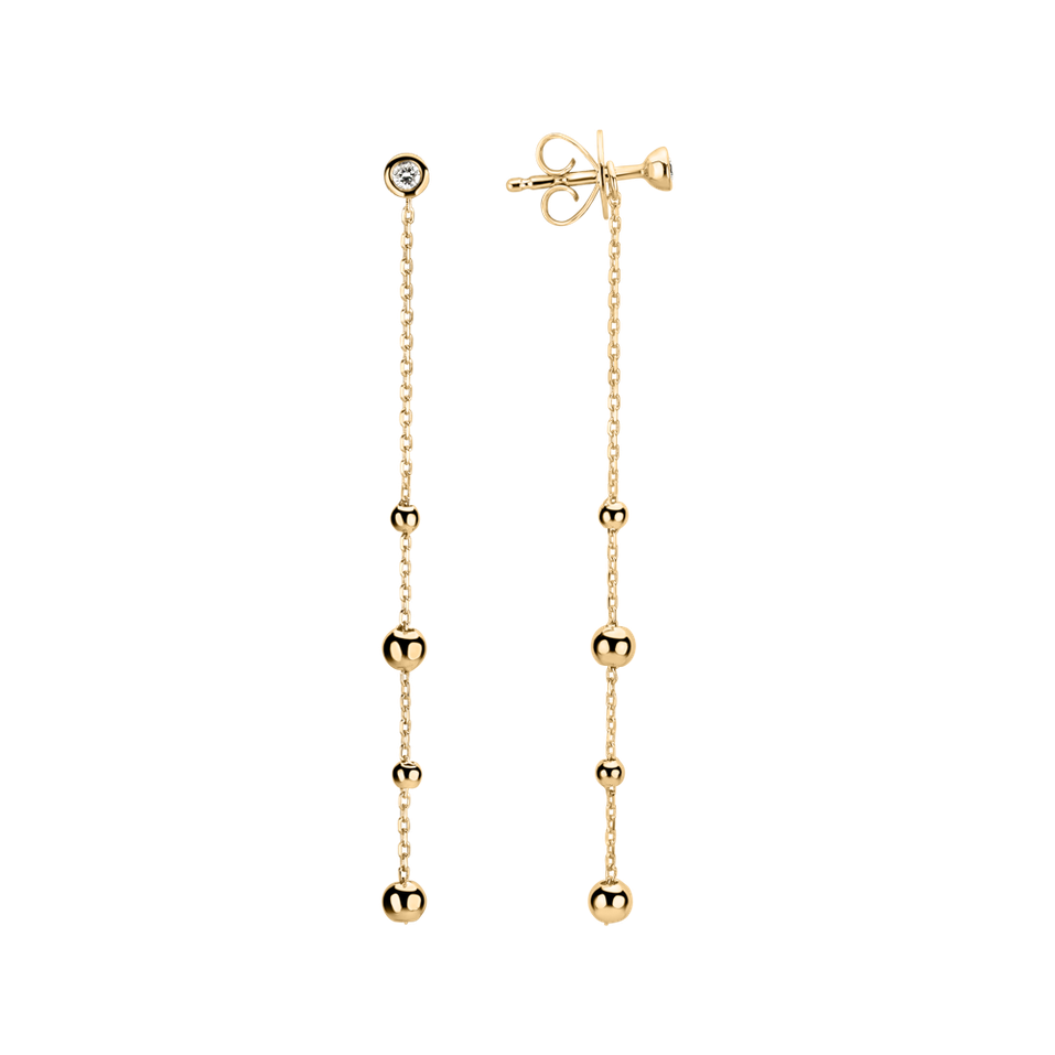 Diamond earrings Drops Waterfall