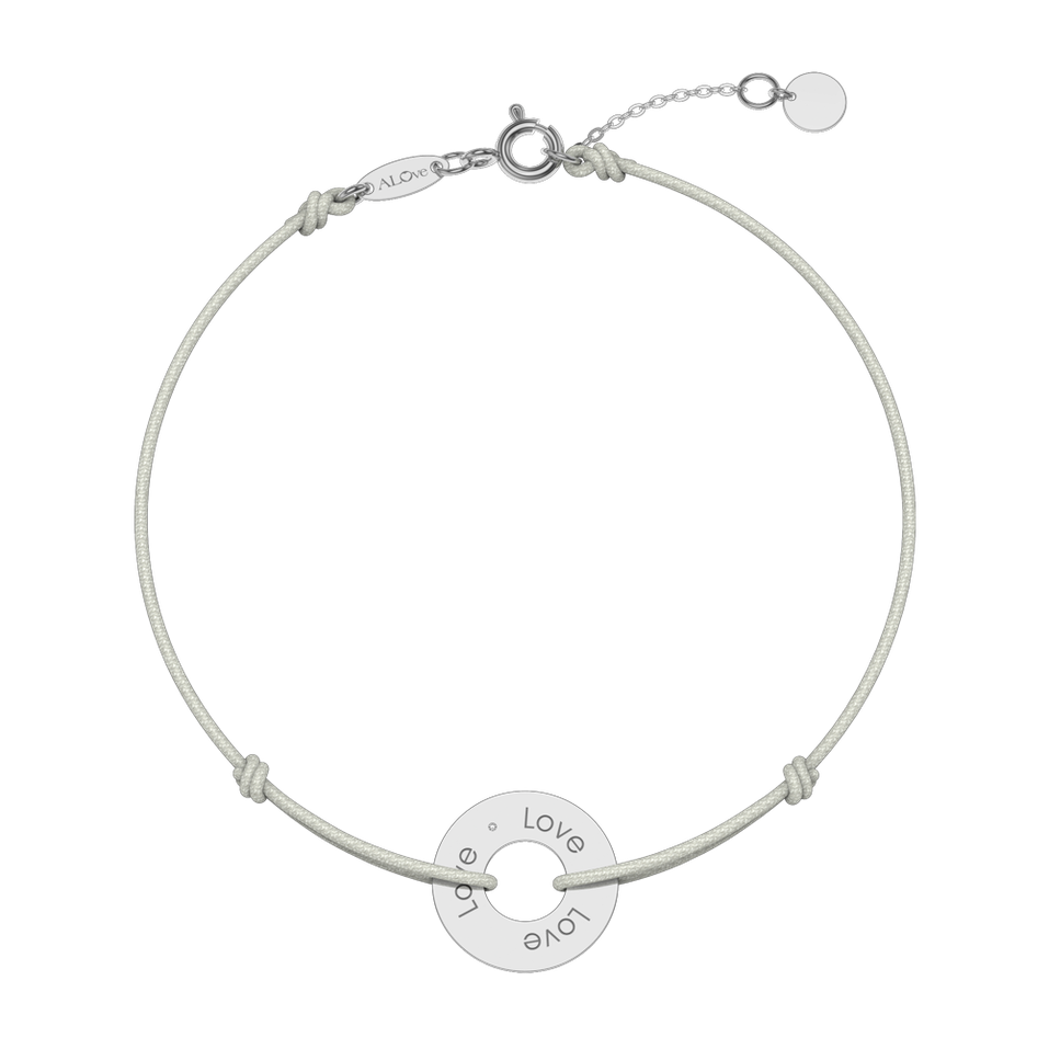 Diamond bracelet Love Circle