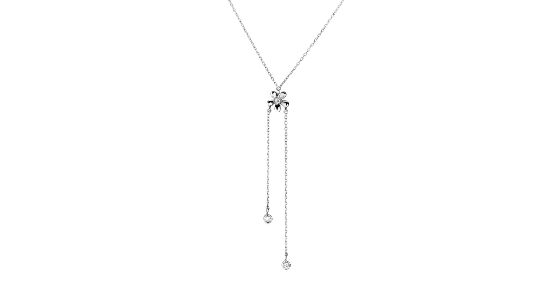 Diamond necklace Bloom Waterfall