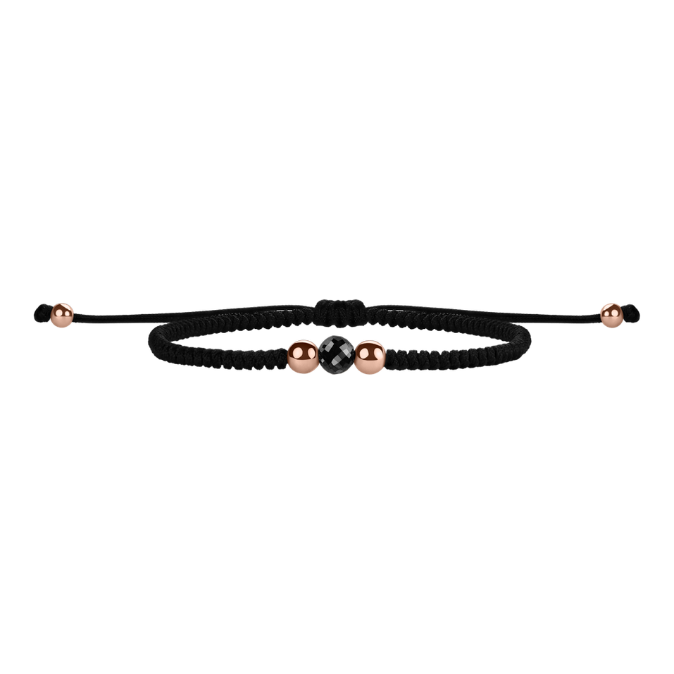 Bracelet with black diamonds Night Spell
