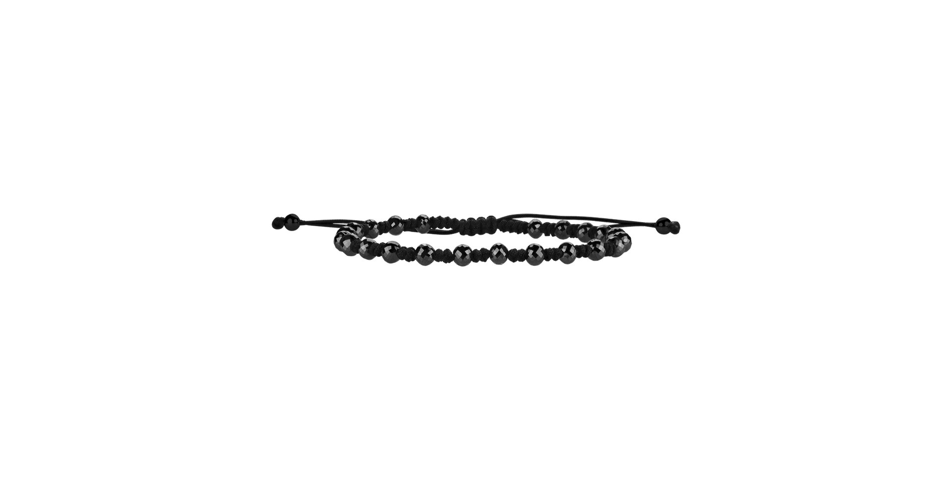 Bracelet with black diamonds Dark Night