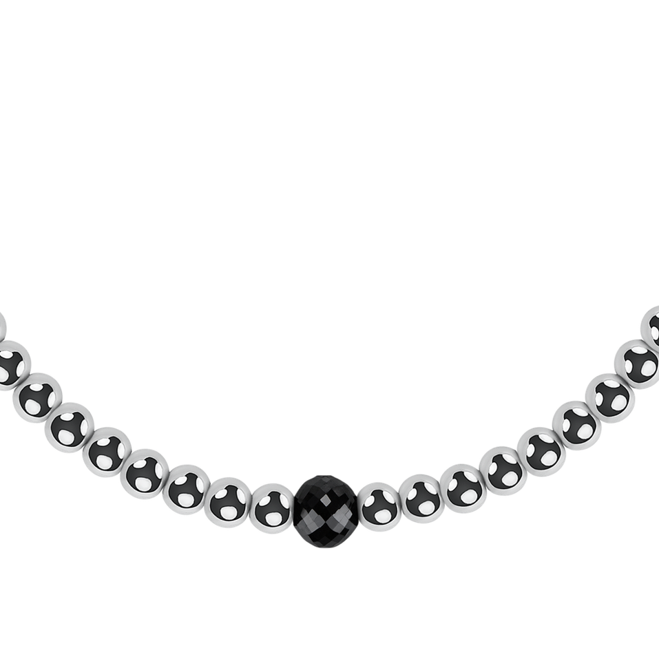Bracelet with black diamonds Ball Lover