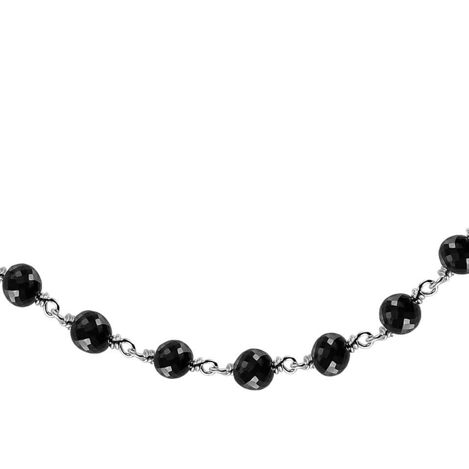 Bracelet with black diamonds Dark Melody