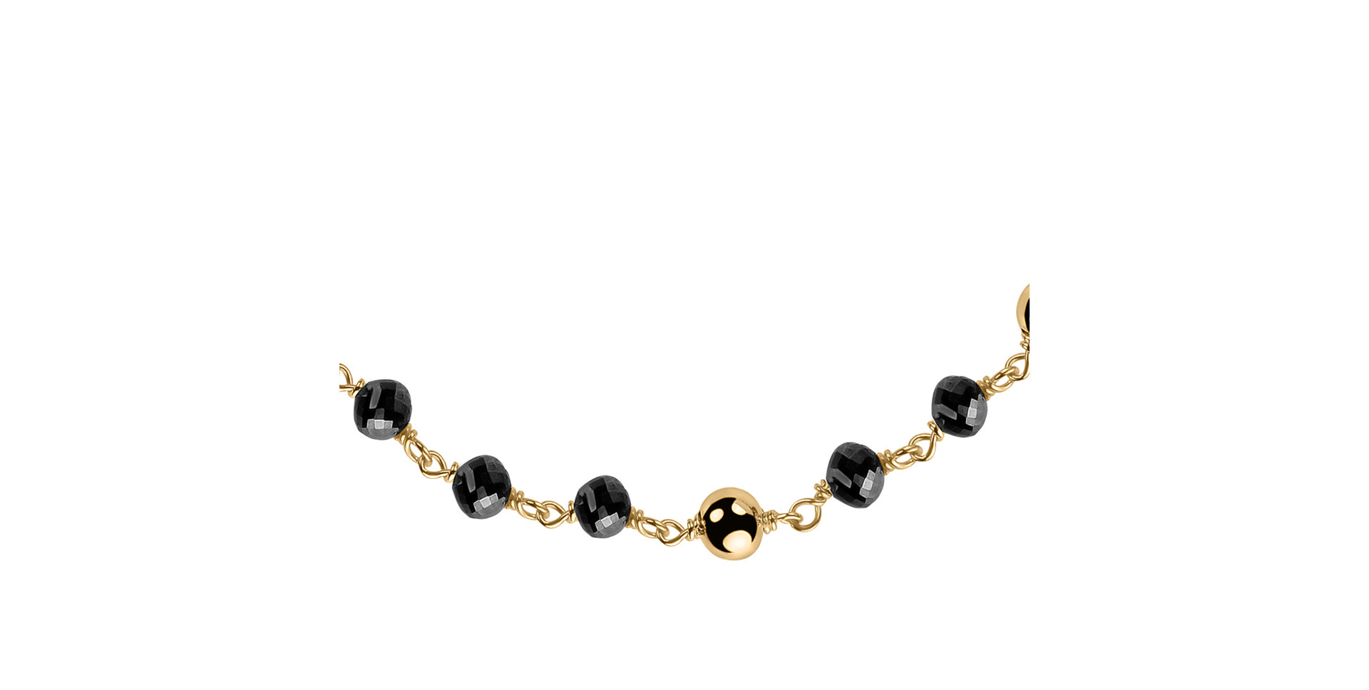 Bracelet with black diamonds Donatella