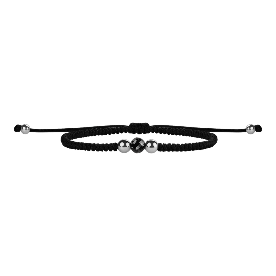 Bracelet with black diamonds Night Spell
