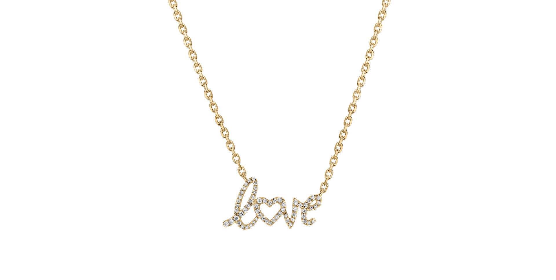 Diamond necklace Heavenly Love