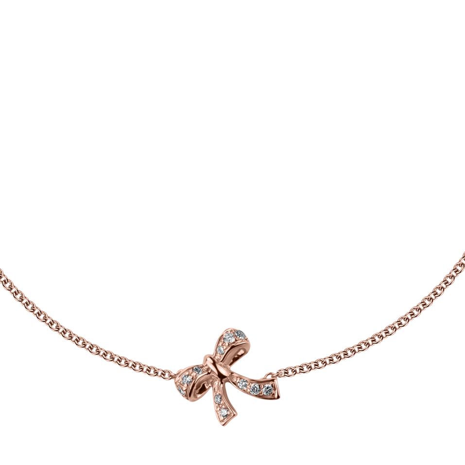 Diamond bracelet Shiny Bow