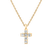 Diamond necklace Glossy Cross3