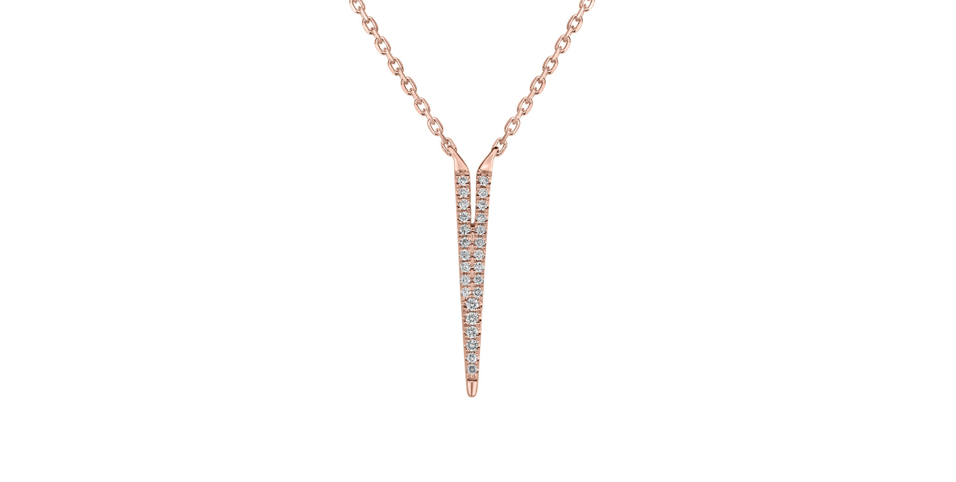 Diamond necklace Broken Glamour