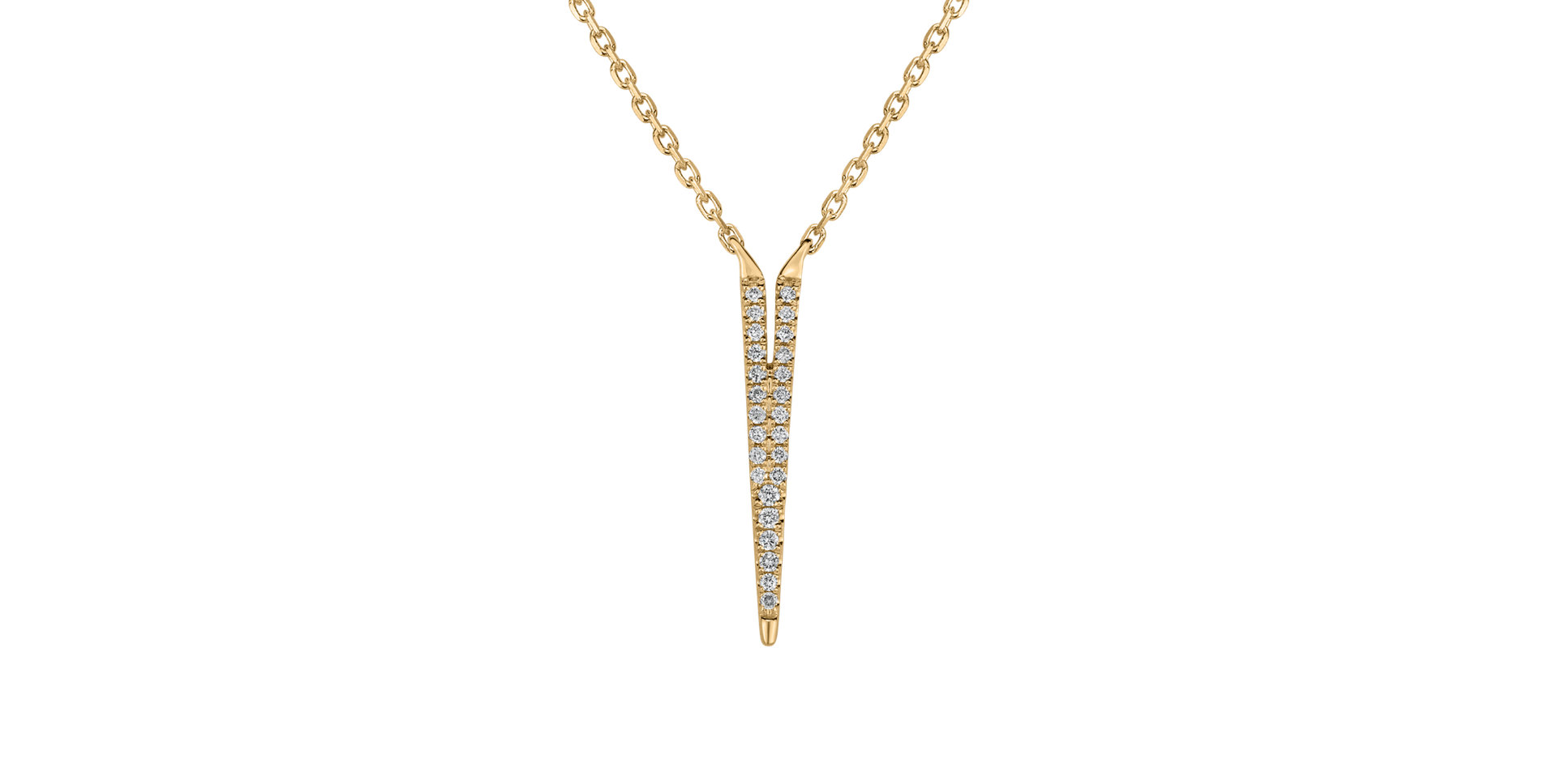 Diamond necklace Broken Glamour