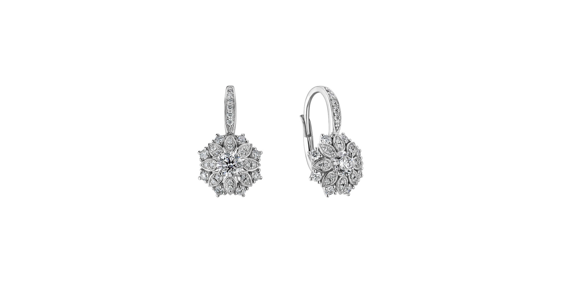 Diamond earrings Enchanting Gift
