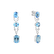 Diamond earrings with Topaz High Resolution3