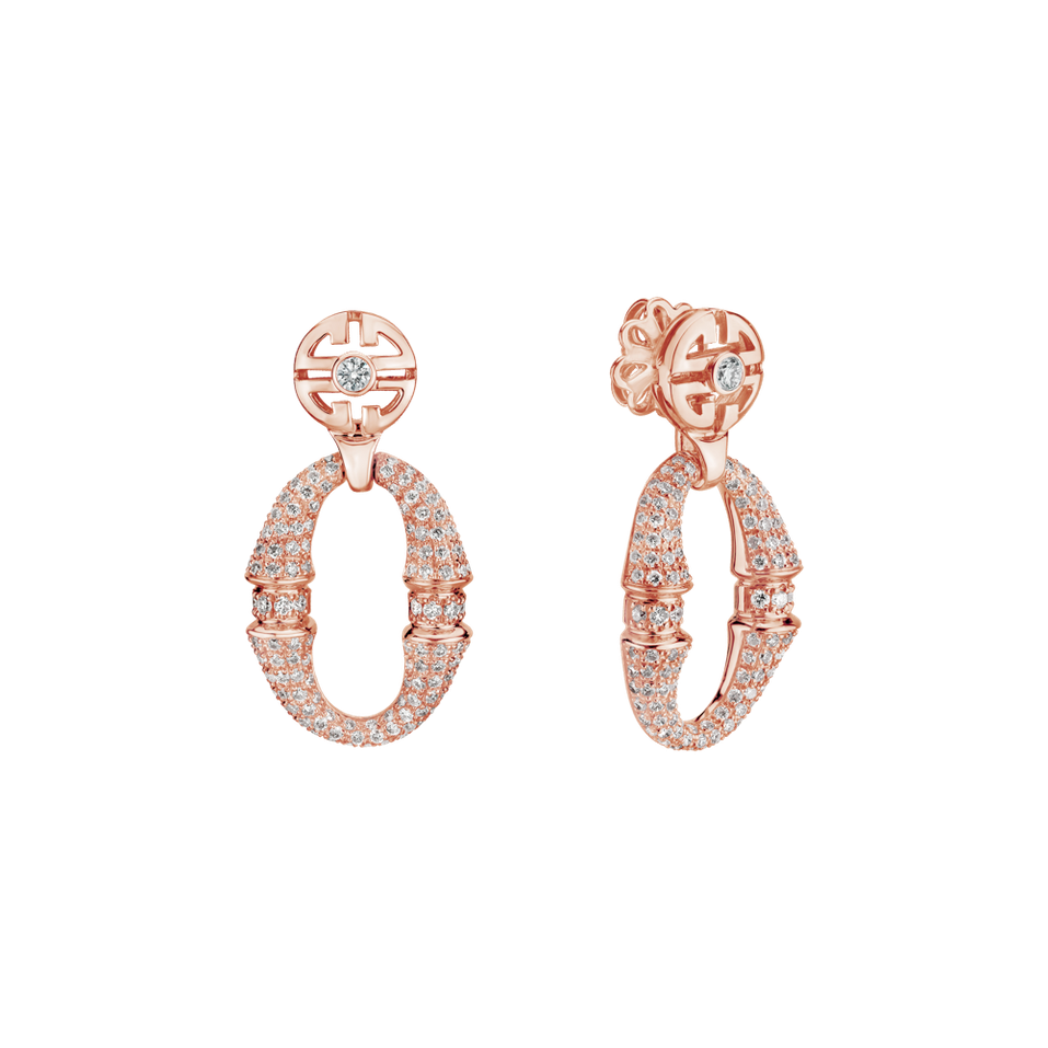 Diamond earrings Morpheus Ribbon