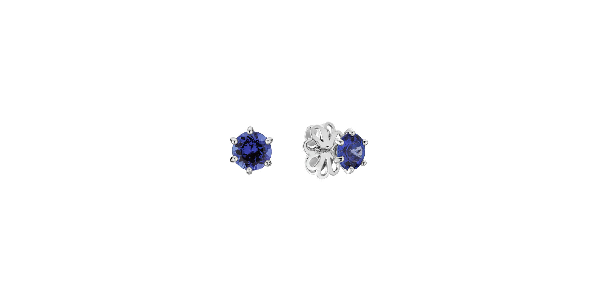 Earrings with Tanzanite Vesper Romance