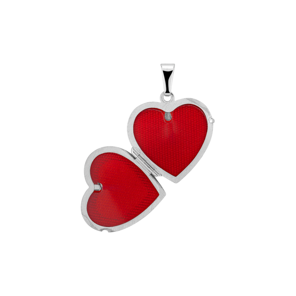 Pendant with Mother of Pearl Blushing Romance