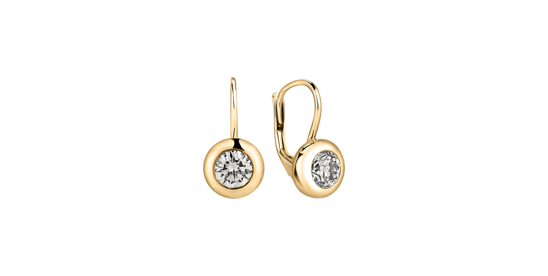 Diamond earrings Sparkling Dots