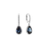 Diamond earrings with Topaz Maryam3