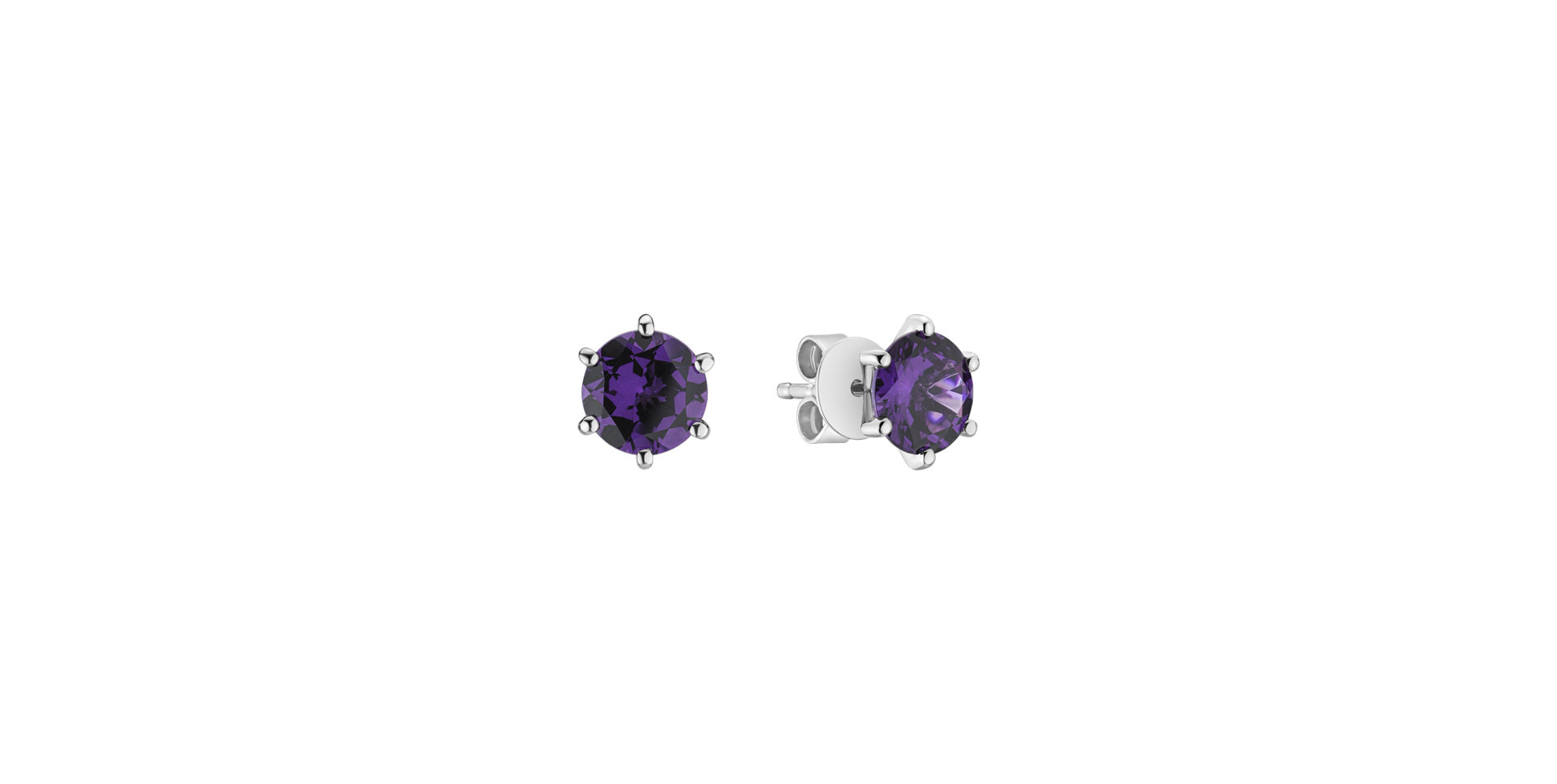 Earrings with Amethyst Vesper Romance