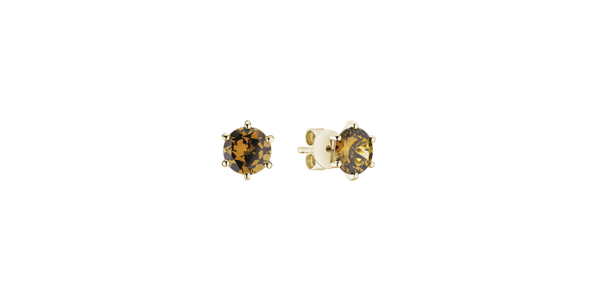 Earrings with Citrine Vesper Romance