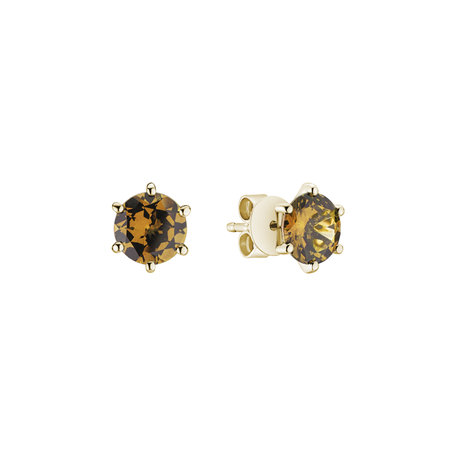 Earrings with Citrine Vesper Romance