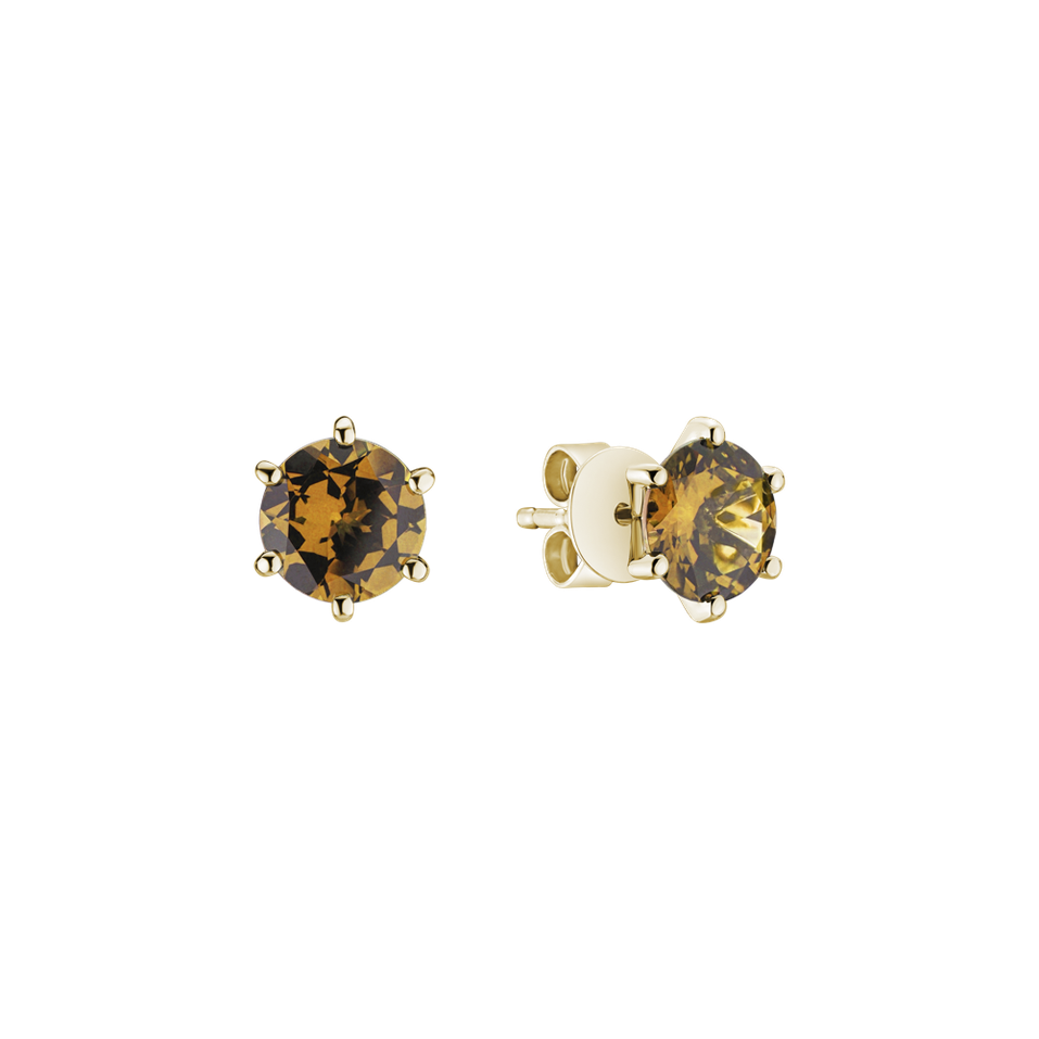 Earrings with Citrine Vesper Romance