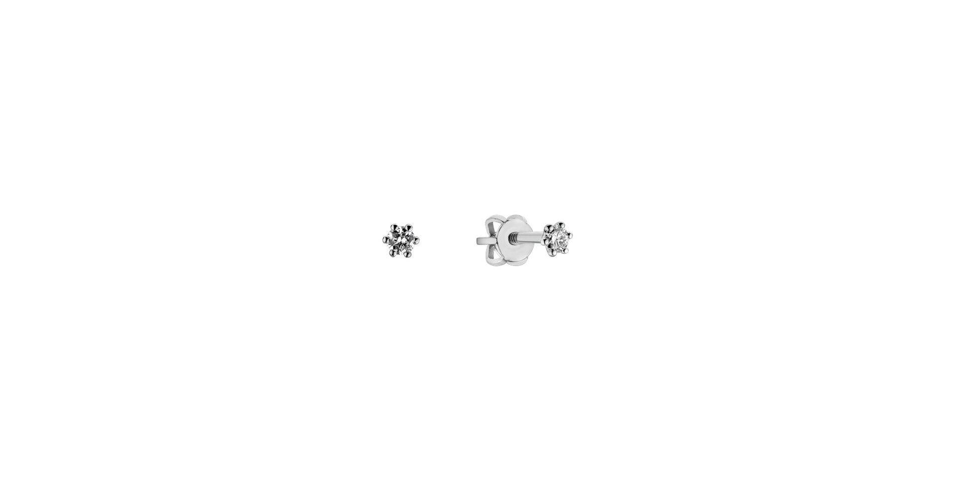 Diamond earrings Vesper Romance