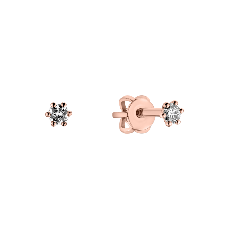 Diamond earrings Vesper Romance