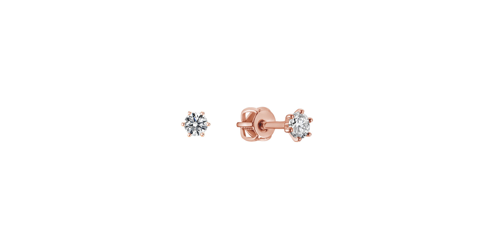 Diamond earrings Vesper Romance