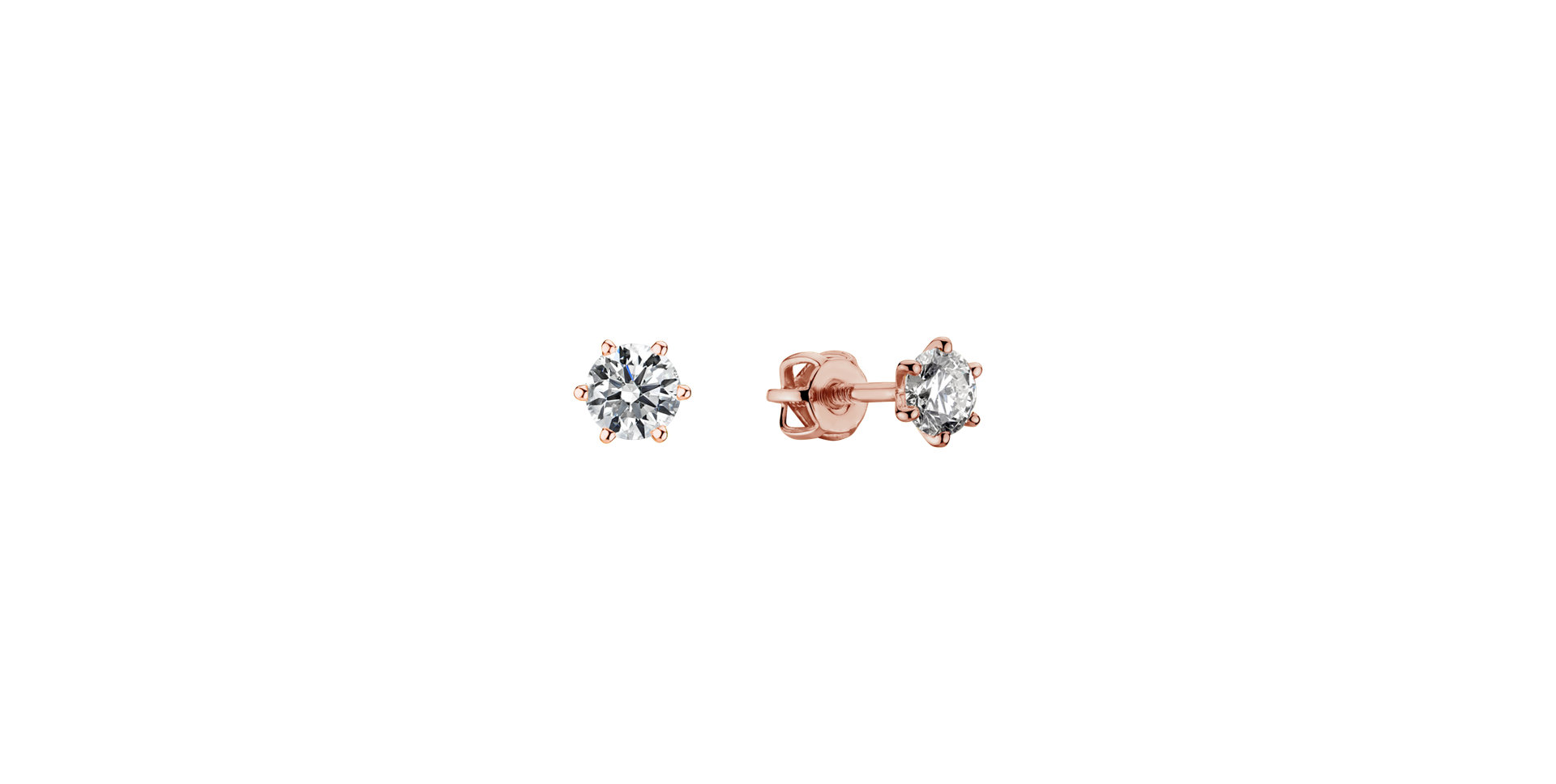 Diamond earrings Vesper Romance