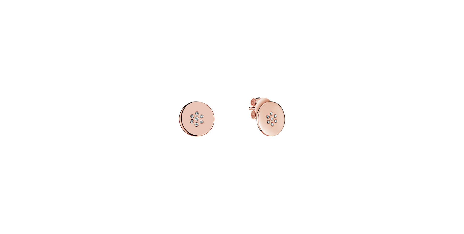 Diamond earrings Romantic lover
