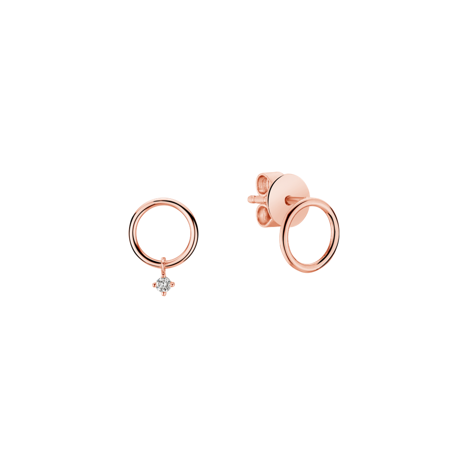 Diamond earrings Glossy Luck