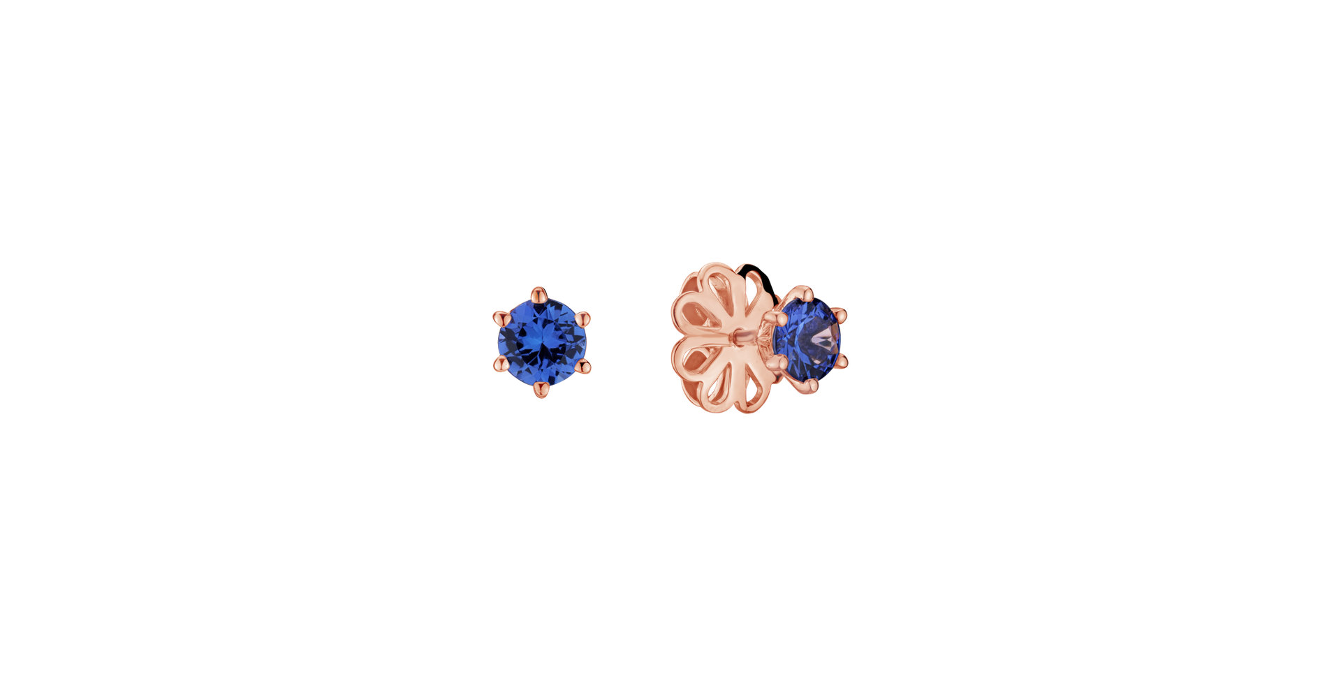 Earrings with Tanzanite Vesper Romance
