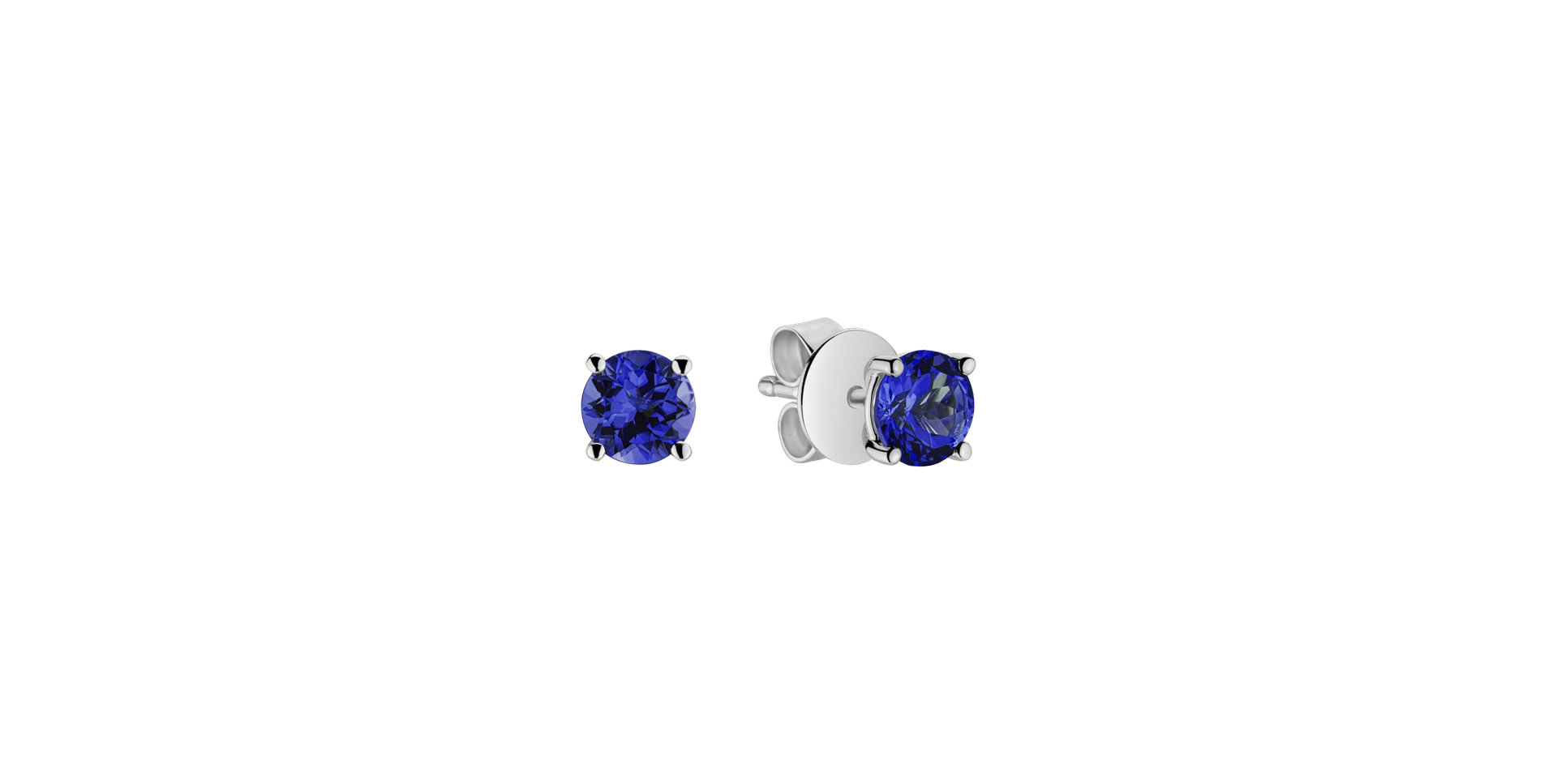 Earrings with Tanzanite Virginia Sparkle
