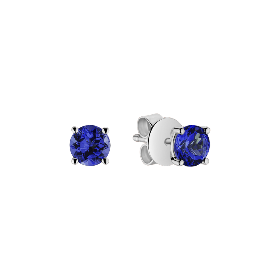 Earrings with Tanzanite Virginia Sparkle