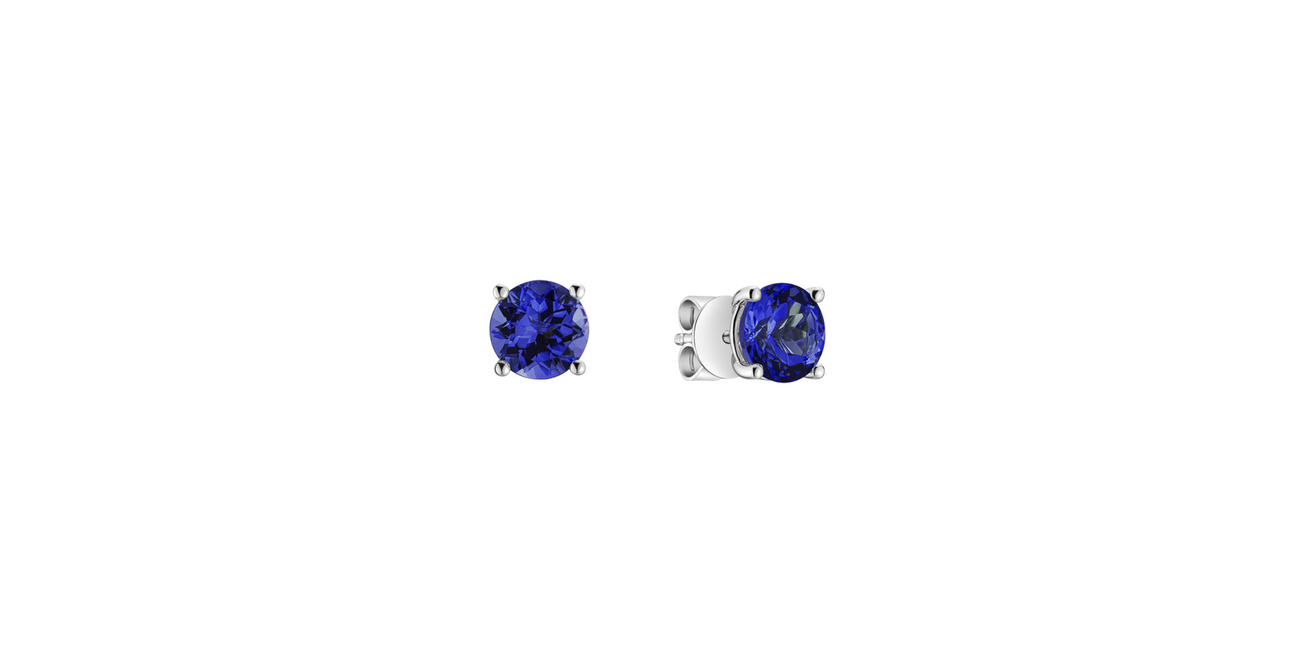 Earrings with Tanzanite Virginia Sparkle