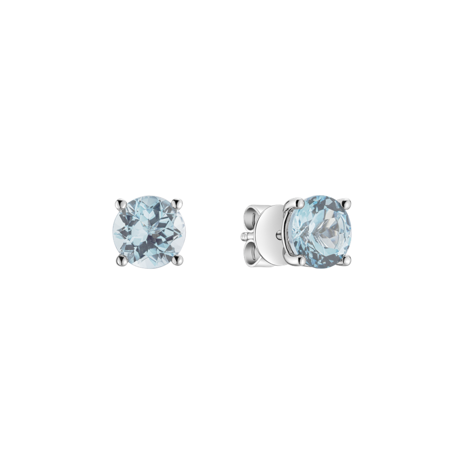 Earrings with Aquamarine Virginia Sparkle