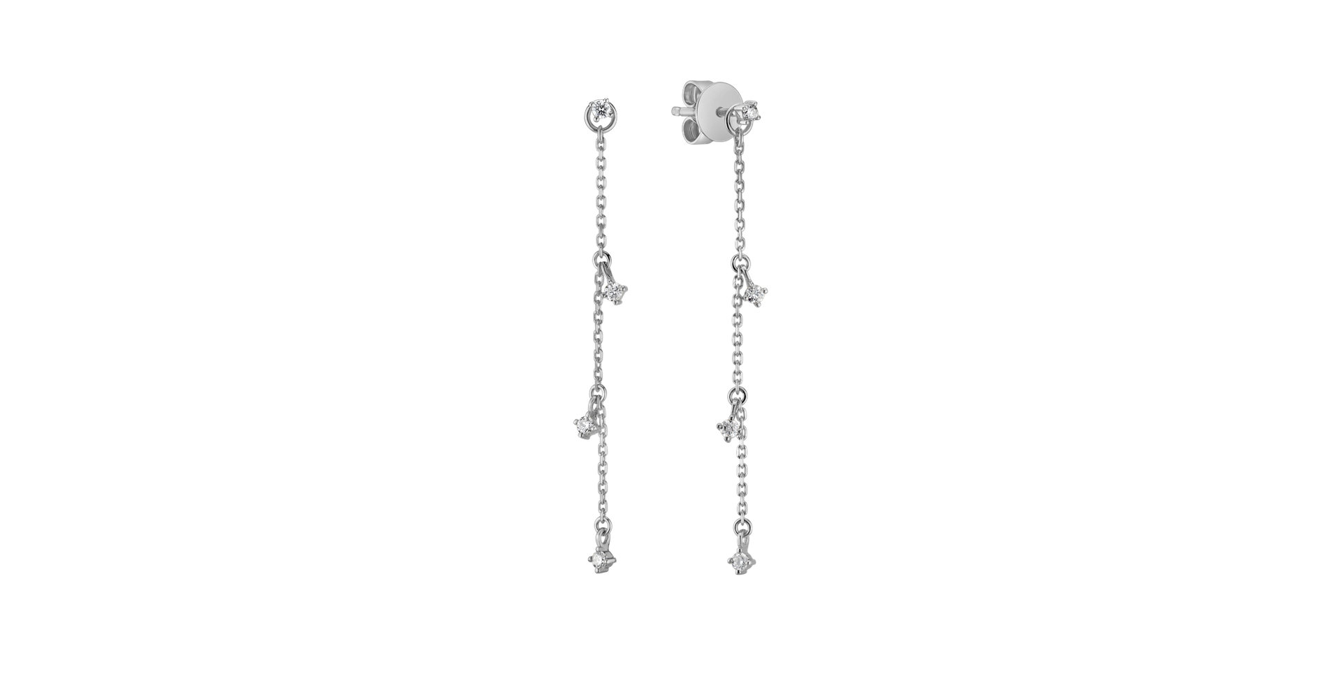 Diamond earrings Cha Cha