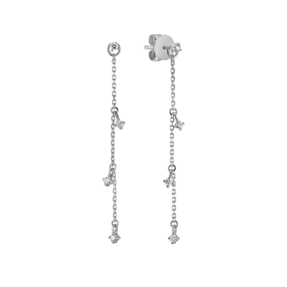 Diamond earrings Cha Cha