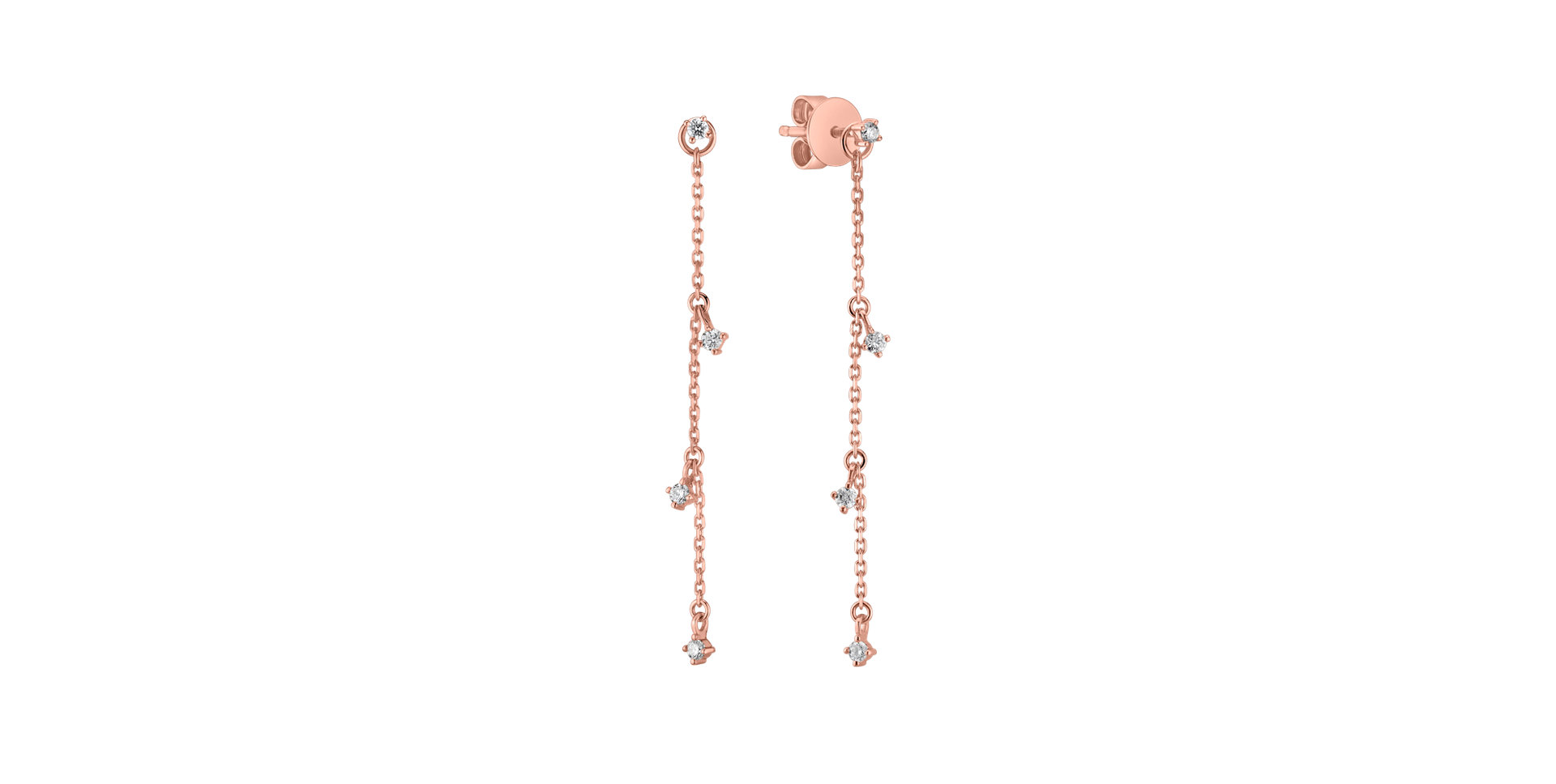 Diamond earrings Cha Cha