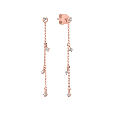 Diamond earrings Cha Cha