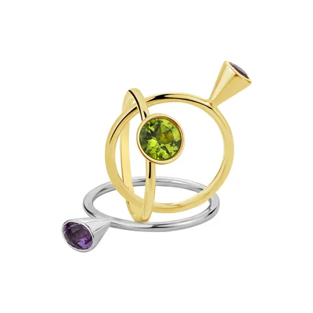 Ring with Tourmalíne Aetheria
