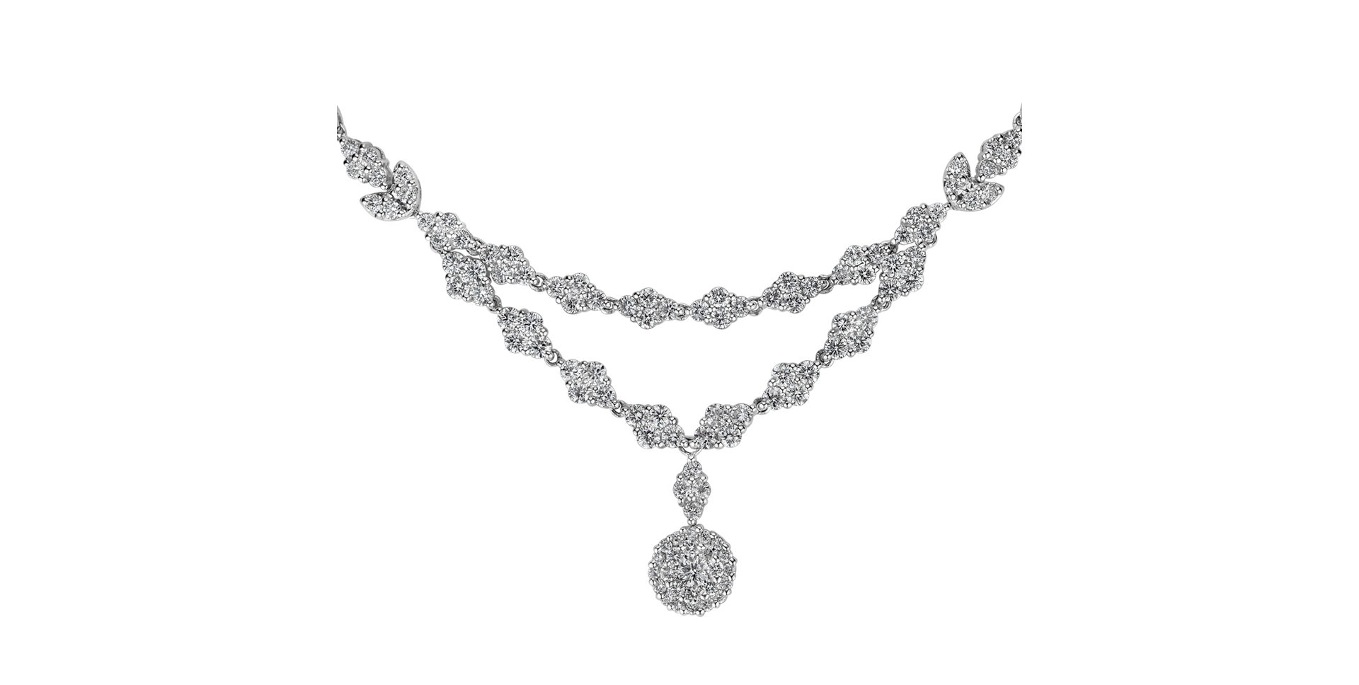 Diamond necklace Heartbeat of the Destiny