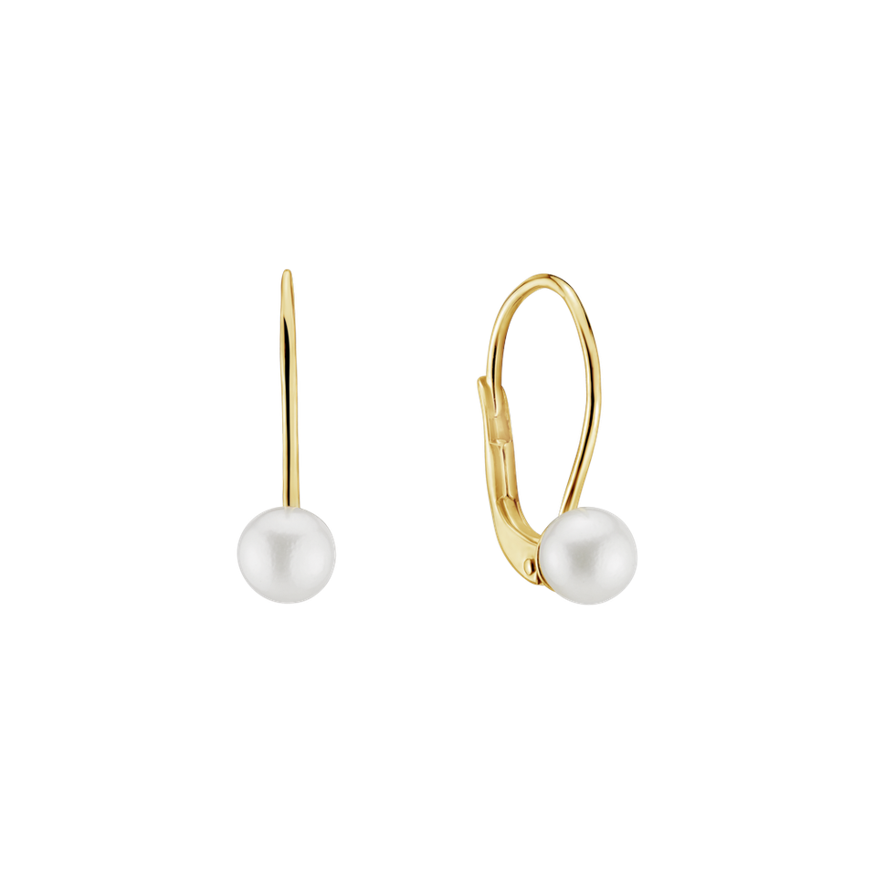 Earrings with Pearl Pacific
