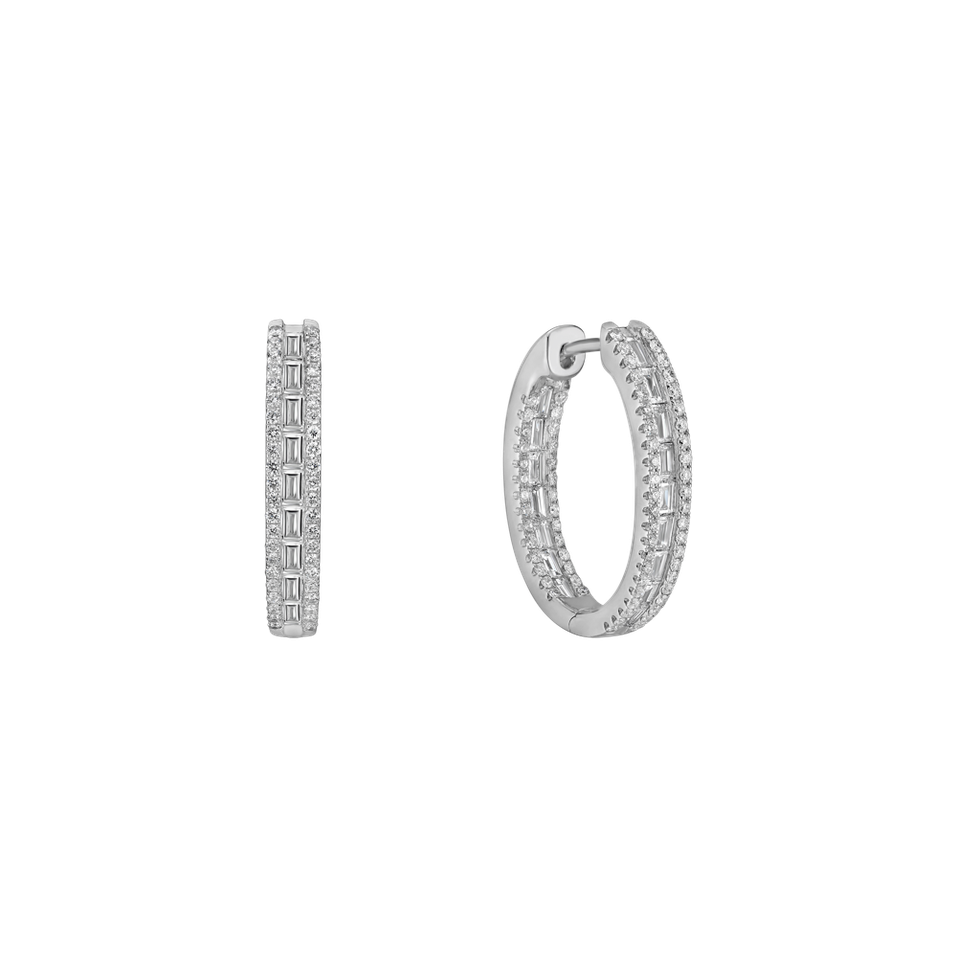 Diamond earrings Graceful Countess