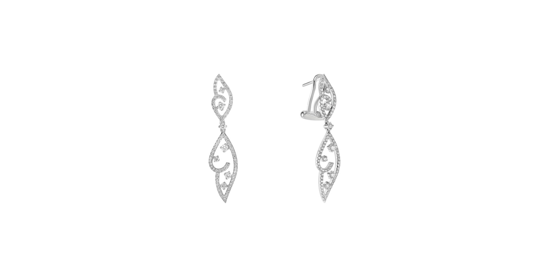 Diamond earrings Shelagh