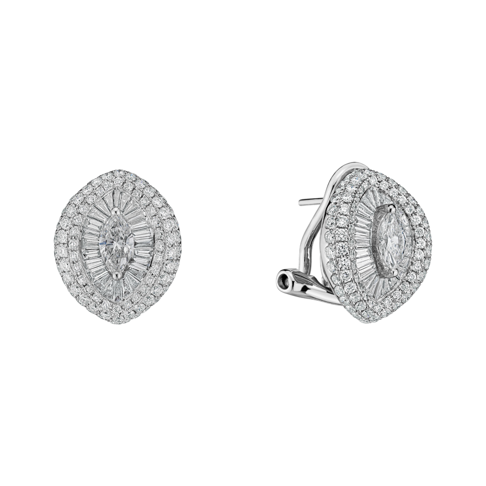 Diamond earrings Antike